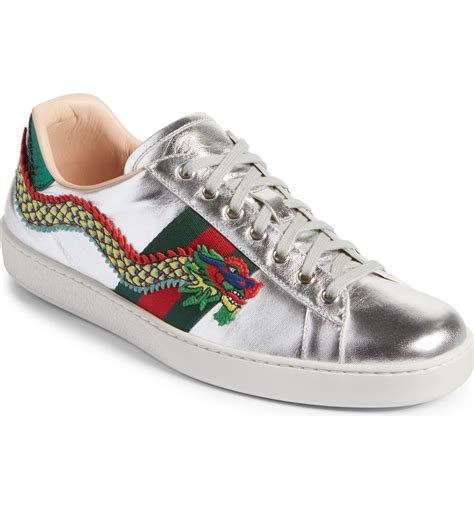 gucci dragon sneakers blue|Gucci ace sneakers on sale.